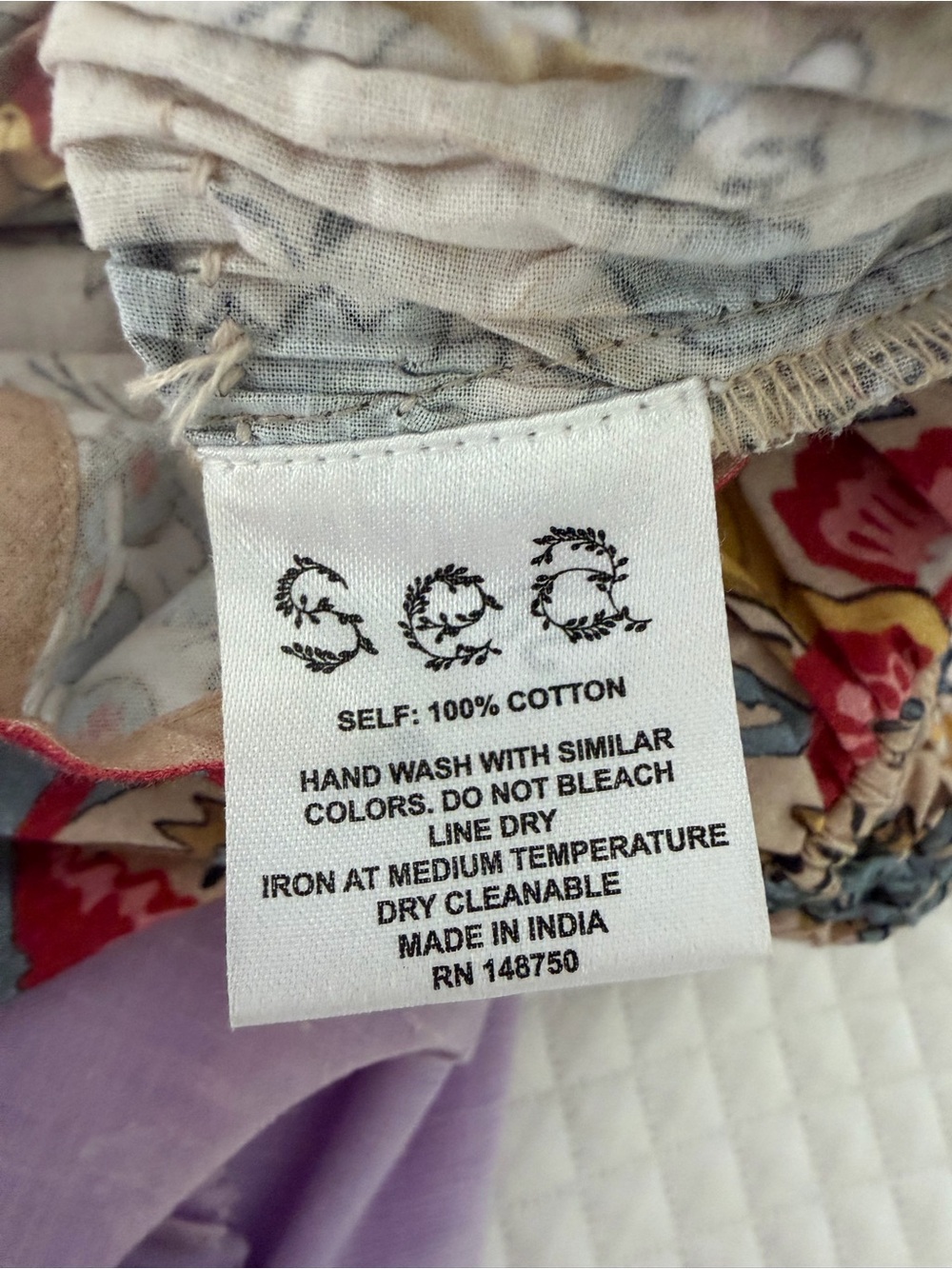 Sea New York Floral Smocked Puff-Sleeve Top - Picture 6 of 6